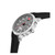 Men's Podio Black Silicone Strap Watch 44mm