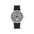 Men's Podio Black Silicone Strap Watch 44mm