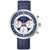 Men's Archive Series Chronograph C Blue Leather Strap Watch 46mm