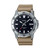 Men's Three-Hand Tan Resin Watch 45mm, MTPVD01-5EV