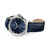 Men's Swiss Automatic Jazzmaster Blue Leather Strap Watch 40mm