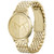 Men's Quartz Two Hand Gold-Tone Stainless Steel Watch 40mm