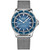 Unisex Swiss Automatic Ocean Star Tribute Stainless Steel Mesh Bracelet Watch 41mm