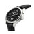 Men's Farneto Collection Black Genuine Leather Strap Date Watch, 41mm