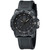 Men's Swiss Navy Seal Colormark Foundation Exclusive Black Rubber Strap Watch 44mm