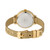Spray Gold Mesh Powered Glitz Dial Watch