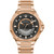Men's Precisionist High Performance Quartz Diamond (1/20 ct. t.w.) Rose Gold-Tone Stainless Steel Bracelet Watch 47mm