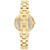 Women's Diamond Accent Gold-Tone and Ivory Bracelet Watch 34mm