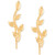 Vine Ear Climbers in 10k Gold