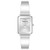 Women's Silver-Tone Solid Bangle Watch, 22X27mm