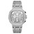 Men's Heist Platinum Series Silver-Tone Stainless Steel Watch, 47.5mm