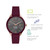Connected Women's Hybrid Smartwatch Fitness Tracker: Rose Gold Case with Merlot Leather Strap 38mm