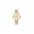 Women's Shiny Gold-Tone Mesh Metal Bracelet Watch 34mm