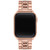Rose Gold-Tone Stainless Steel Curb Chain Band for Apple Watch 38mm and 40mm