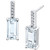 Aquamarine (2-3/4 ct. t.w.) & Diamond (1/20 ct. t.w.) Stud Earrings in Sterling Silver