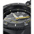 Men's Swiss Navy Seal Magnifying Glass Dive Black Rubber Strap Watch 45mm