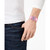 Unisex Digital Pink Jelly Strap Watch 35.2mm