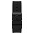 Men's Multifunction Black Silicone Watch 43mm