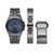 Men's Three Hand Gunmetal 43mm Watch, Bracelet and Bottle Opener Gift Set, 3 Pieces