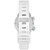 Women's Automatic Nadia White Silicone Strap Watch 35mm