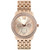 Women's Rose Gold-Tone Bracelet Watch 38mm, Created for Macy's