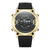 Men's Rotor Collection Black Silicon Strap Watch 50mm