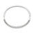 Cubic Zirconia Bangle Bracelet in Sterling Silver