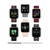 Air 3 Unisex Heart Rate Merlot Strap Smart Watch 40mm