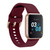 Air 3 Unisex Heart Rate Merlot Strap Smart Watch 40mm