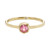 Barbie x Limited Edition Pink Crystal Ring