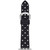 Black Polka Dot Silicone 38/40mm Band for Apple Watch®