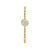 iTouch Women's Gold-Tone Metal Bracelet Watch
