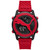 Women's Big Cat Digital Red Polyurethane Strap Watch 44mm