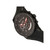 Quartz M72 Series, MPH7205, Black Chronograph Silicone Watch 43MM