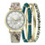 Women's Faux Snake Strap Watch 37mm Gift Set, Created for Macy's