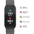 Unisex Gray Silicone Strap Active Smartwatch 44mm