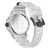 Men's The $kull Transparent Silicone Strap Watch 45mm