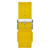 Men's Yellow Silicone Multi-Function Watch 43mm