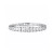 Sterling Silver Shimmering Clear Cubic Zirconia Tennis Bracelet