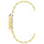 Women's Three Hand Quartz Gold-Tone Alloy Link Bracelet Watch, 24mm