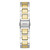 Women's Two Tone Stainless Steel Bracelet Watch, 34mm