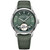 Men's Swiss Automatic Freelancer Calibre RW1212 Green Canvas Strap Watch 43mm