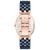 Women's Three-Hand Quartz Navy Ceramic Bracelet Watch, 27mm