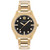 Men's Swiss Greca Dome Gold Ion Plated Stainless Steel Bracelet Watch 42mm