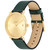 Unisex Elliot Green Leather Strap Watch, 36mm
