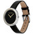 Black Leather Strap Watch 34mm