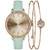 Women's Mint Strap Watch 38mm Gift Set, Created for Macy's