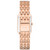 Women's Raquel Three-Hand Date Rose Gold-Tone Stainless Steel Bracelet Watch, 23mm