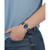 Women's Tortona Crystal 2 Hand Quartz Blue Genuine Leather Watch, 38mm