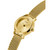 Women's Gold-Tone Mesh Bracelet Watch 25mm